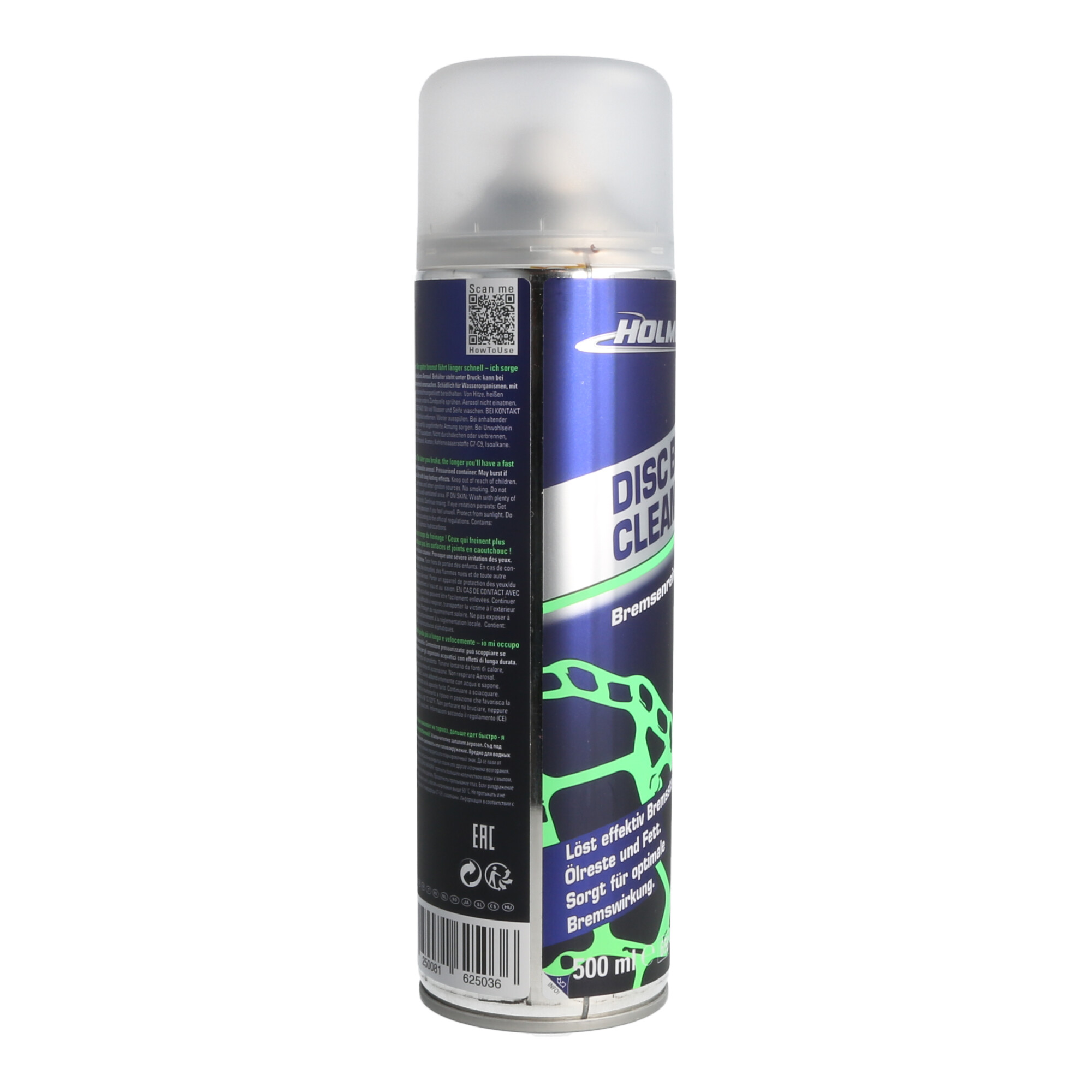 Holmenkol Disc Brake Cleaner 500ml Fahrrad Bremsenreiniger Entfetter