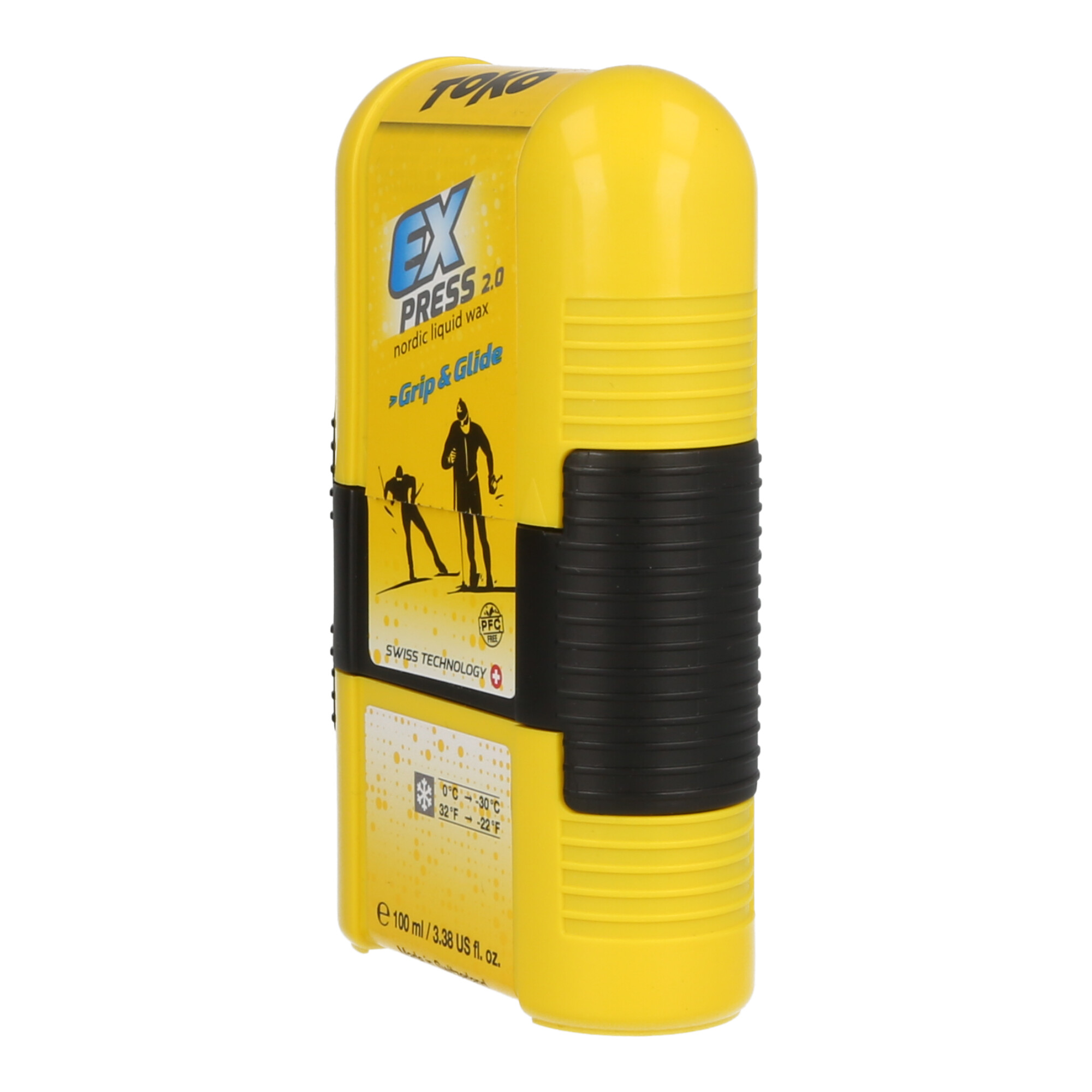 TOKO Schuppen-Ski Flüssigwax 100ml "Express Grip & Glide", Pocket