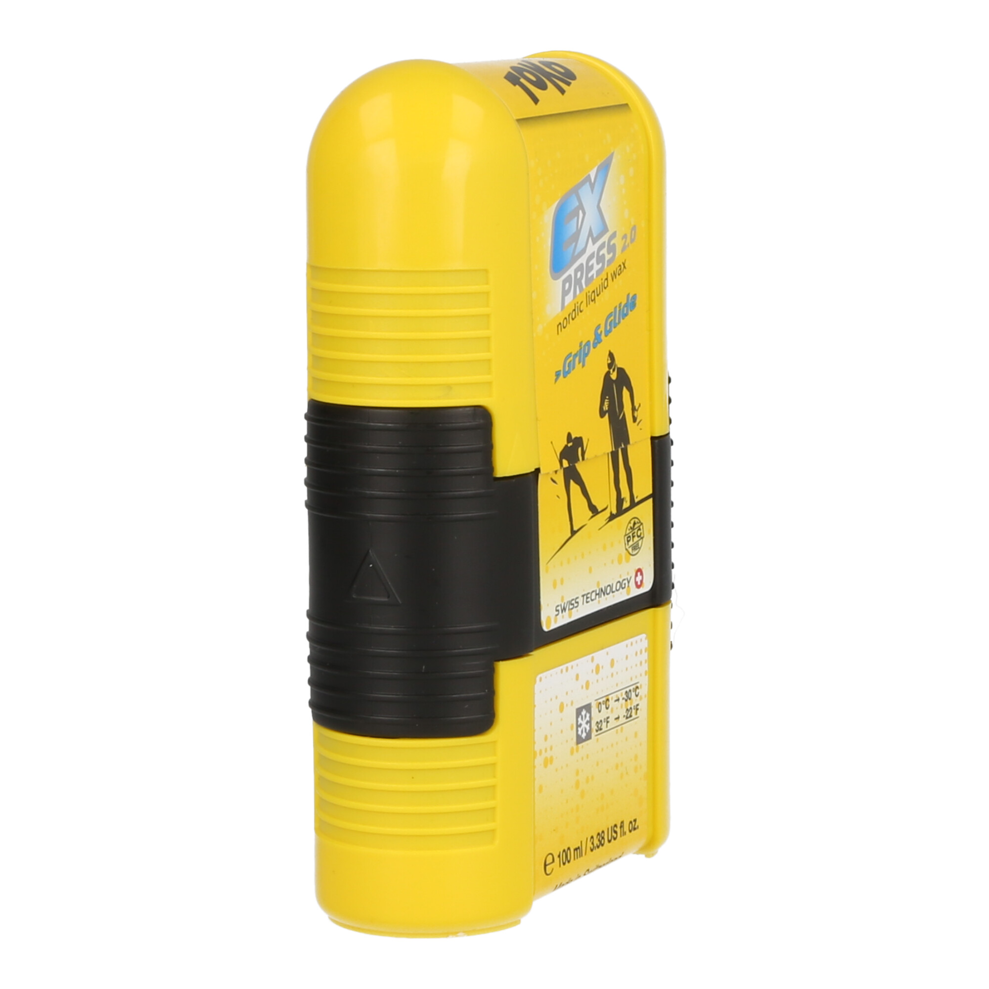 TOKO Schuppen-Ski Flüssigwax 100ml "Express Grip & Glide", Pocket