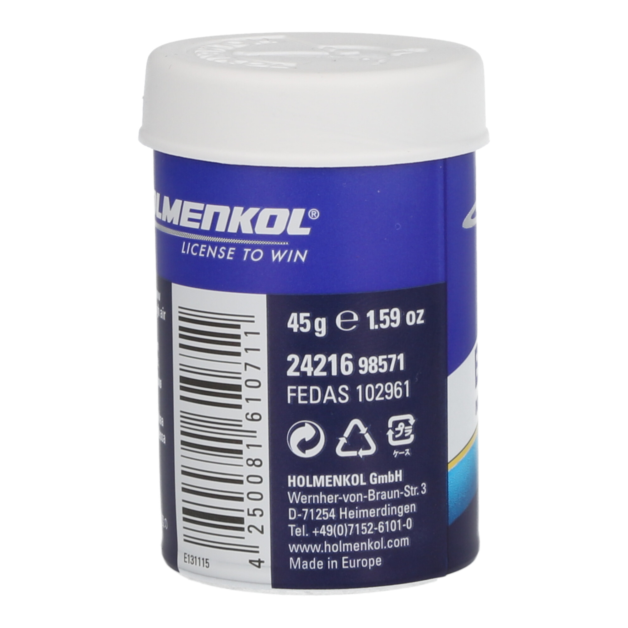HOLMENKOL Grip Wax BLUE SPEZIAL 45g
