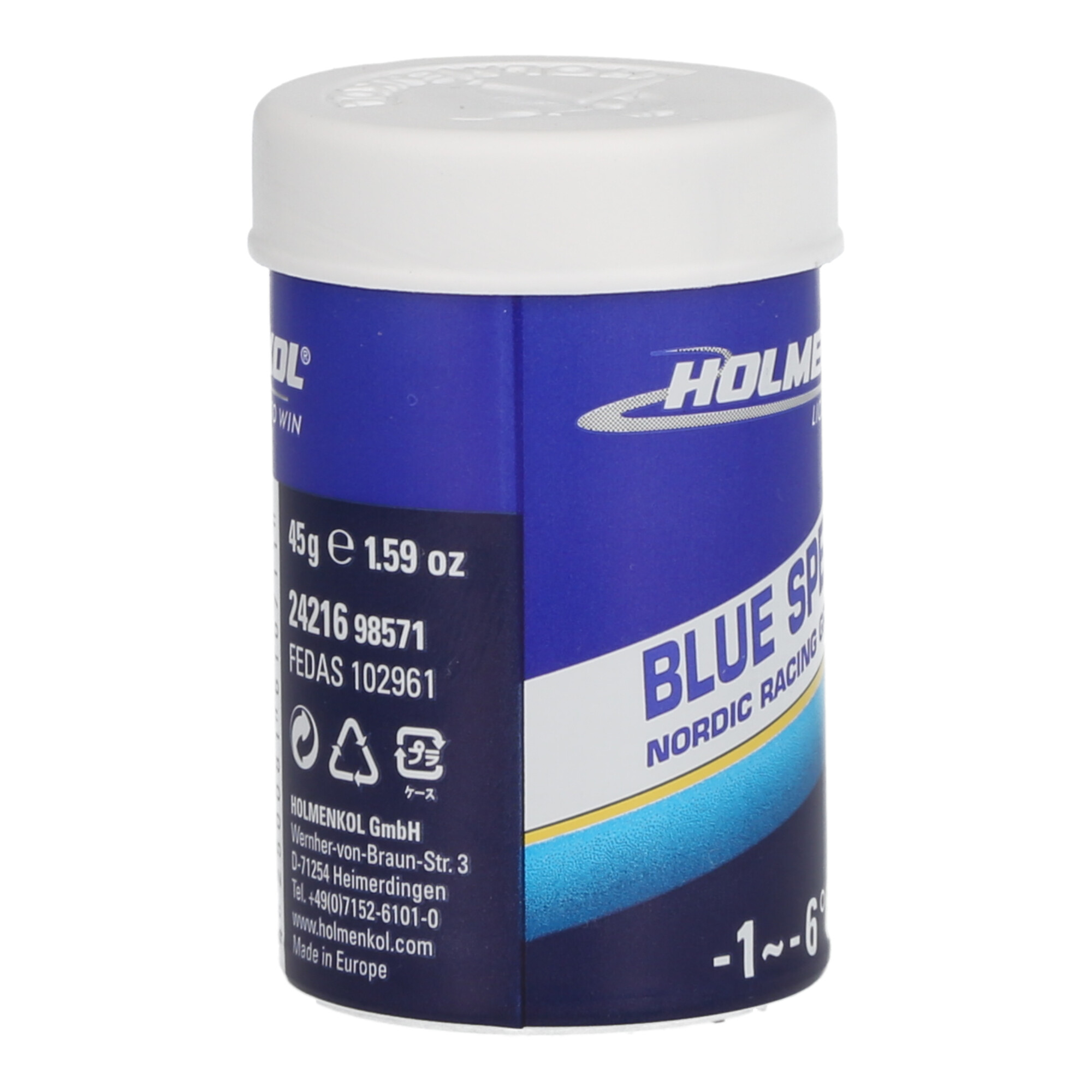 HOLMENKOL Grip Wax BLUE SPEZIAL 45g