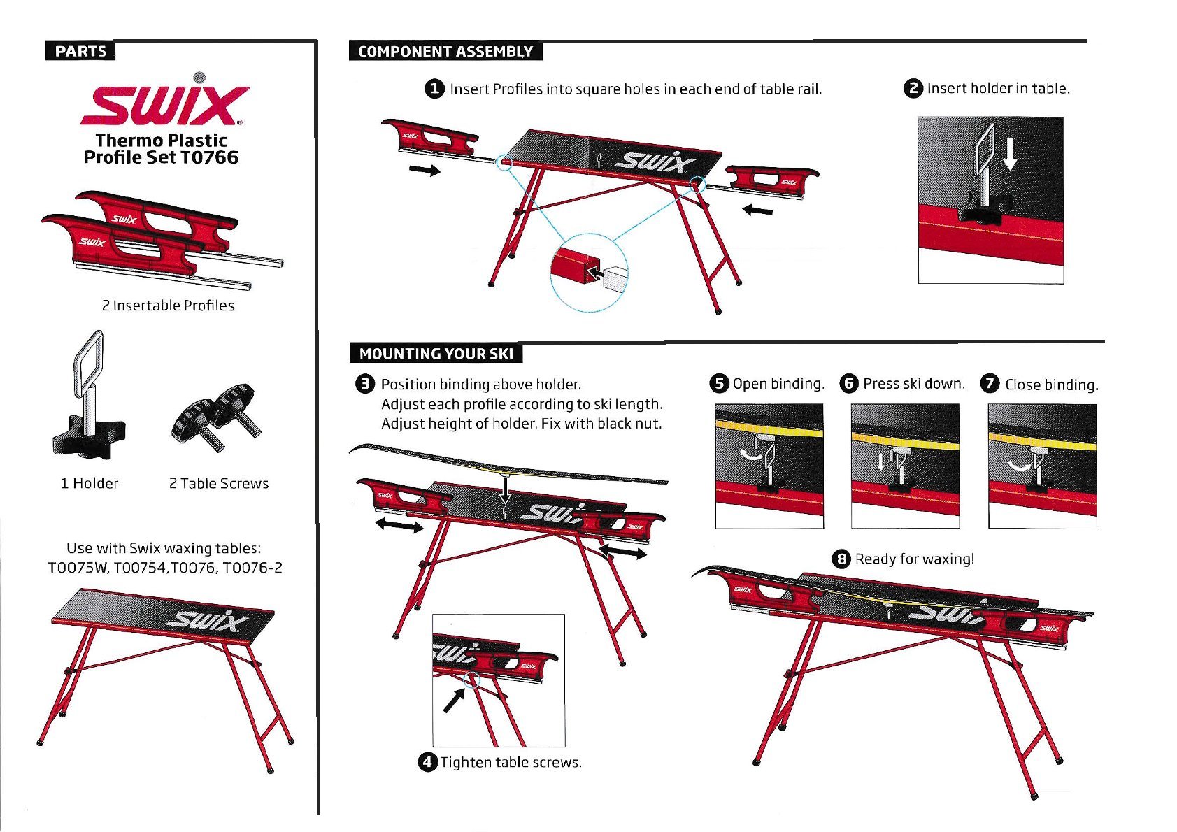 SWIX Nordic-Ski-Profile T766