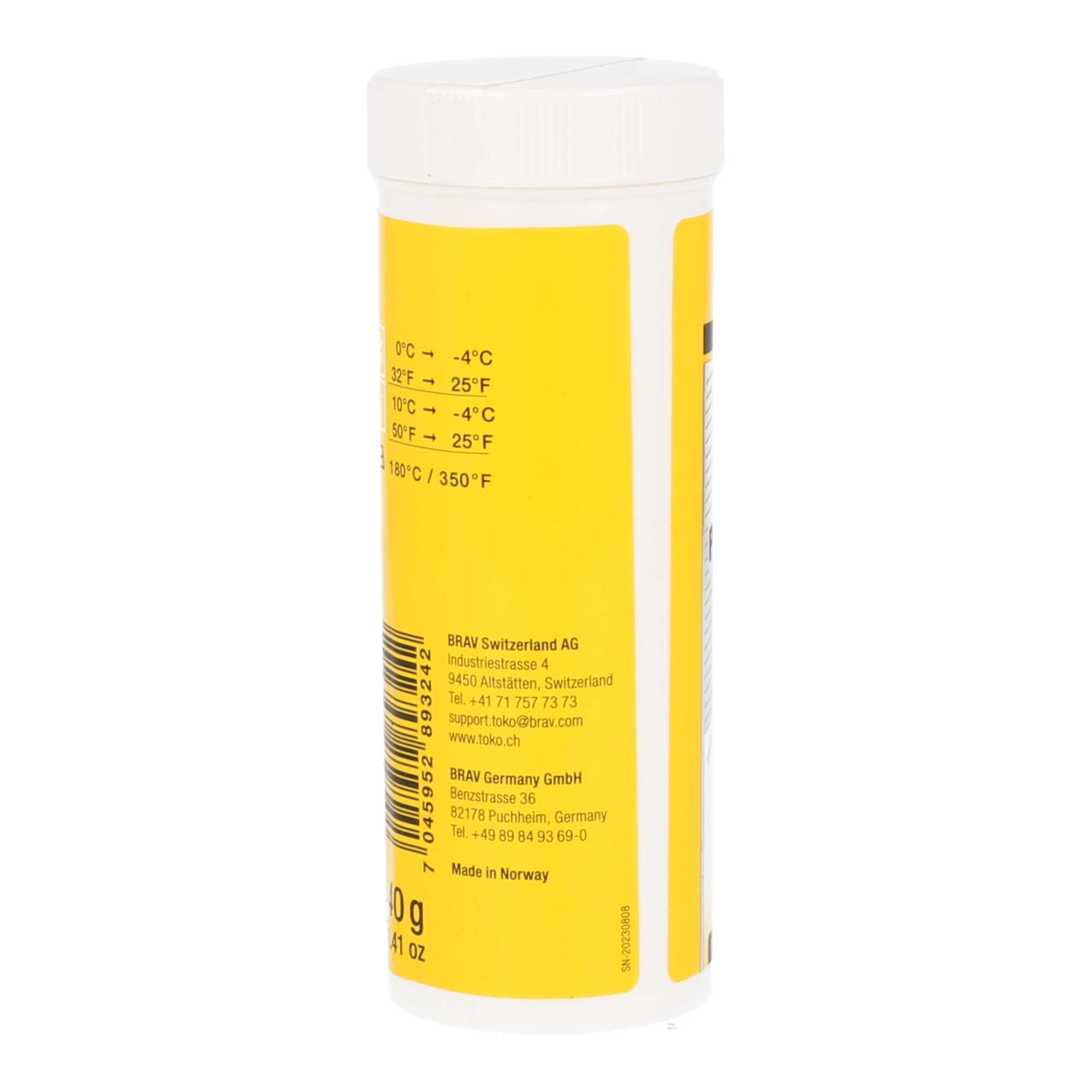 Toko High Performance Powder Yellow 40g