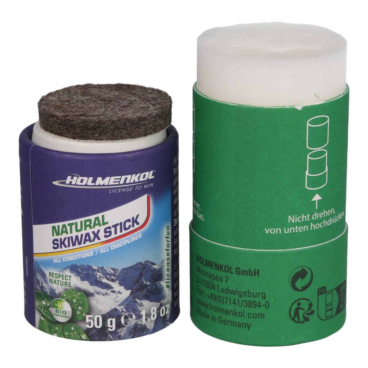 HOLMENKOL Natural Skiwax Stick 50g