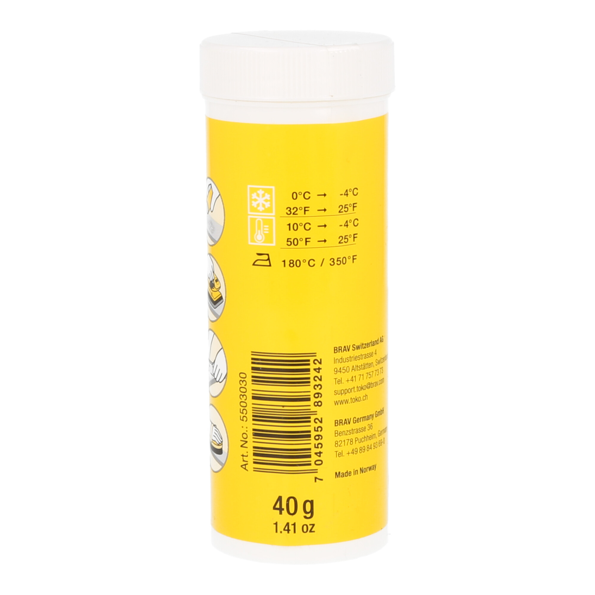 Toko High Performance Powder Yellow 40g