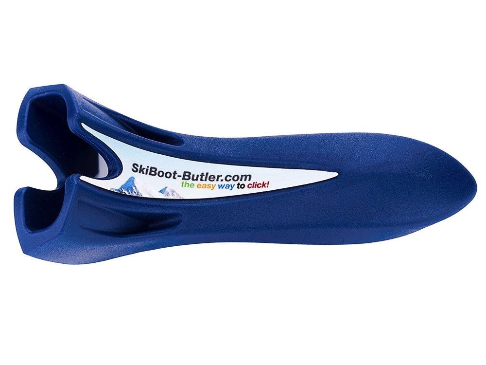 Skischuhe Anziehhilfe "Skischuh-Butler", blau