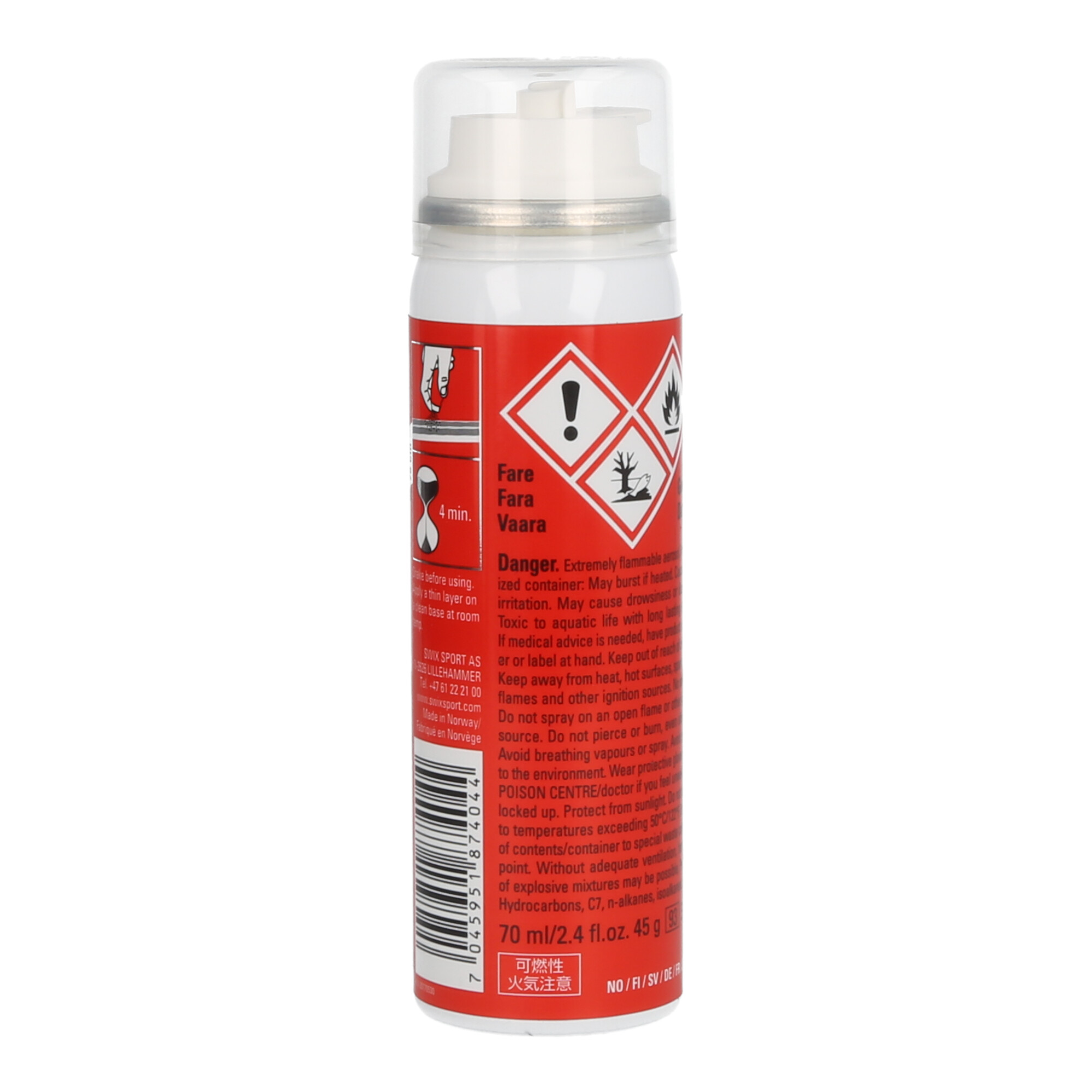 Swix V60LC Grip Red 70ml