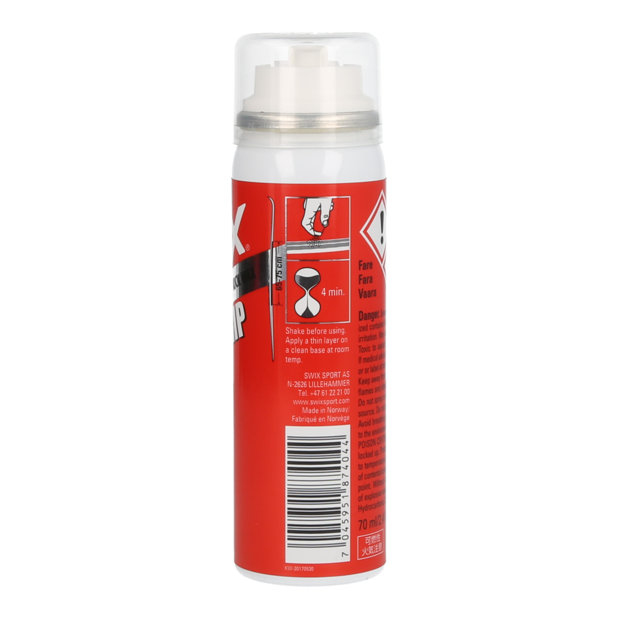 Swix V60LC Grip Red 70ml