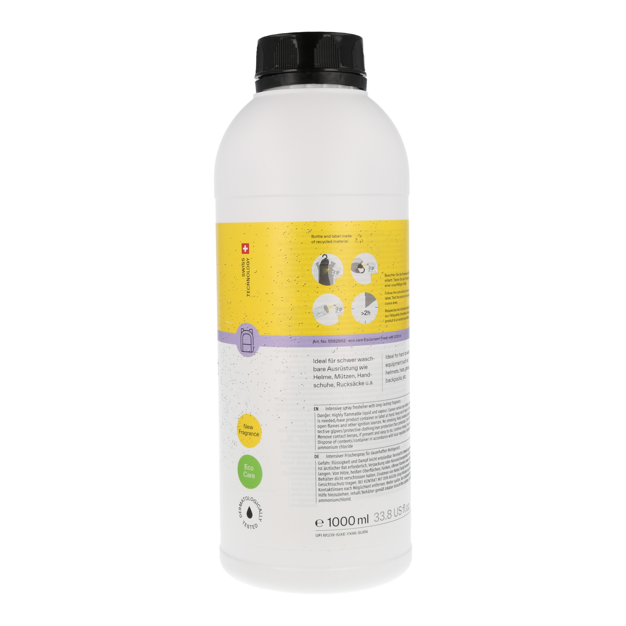 TOKO Eco Equipment Fresh 1L Refill für Frischespray für Helme Handschuhe Textilien Equipment