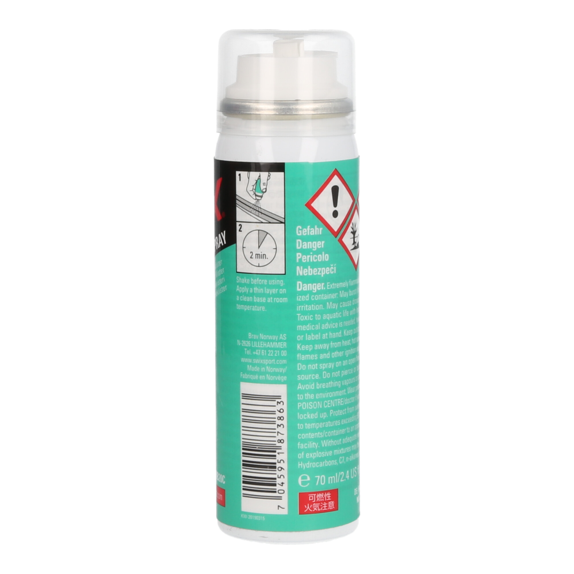 SWIX Basis-Klisterspray KB20 70ml