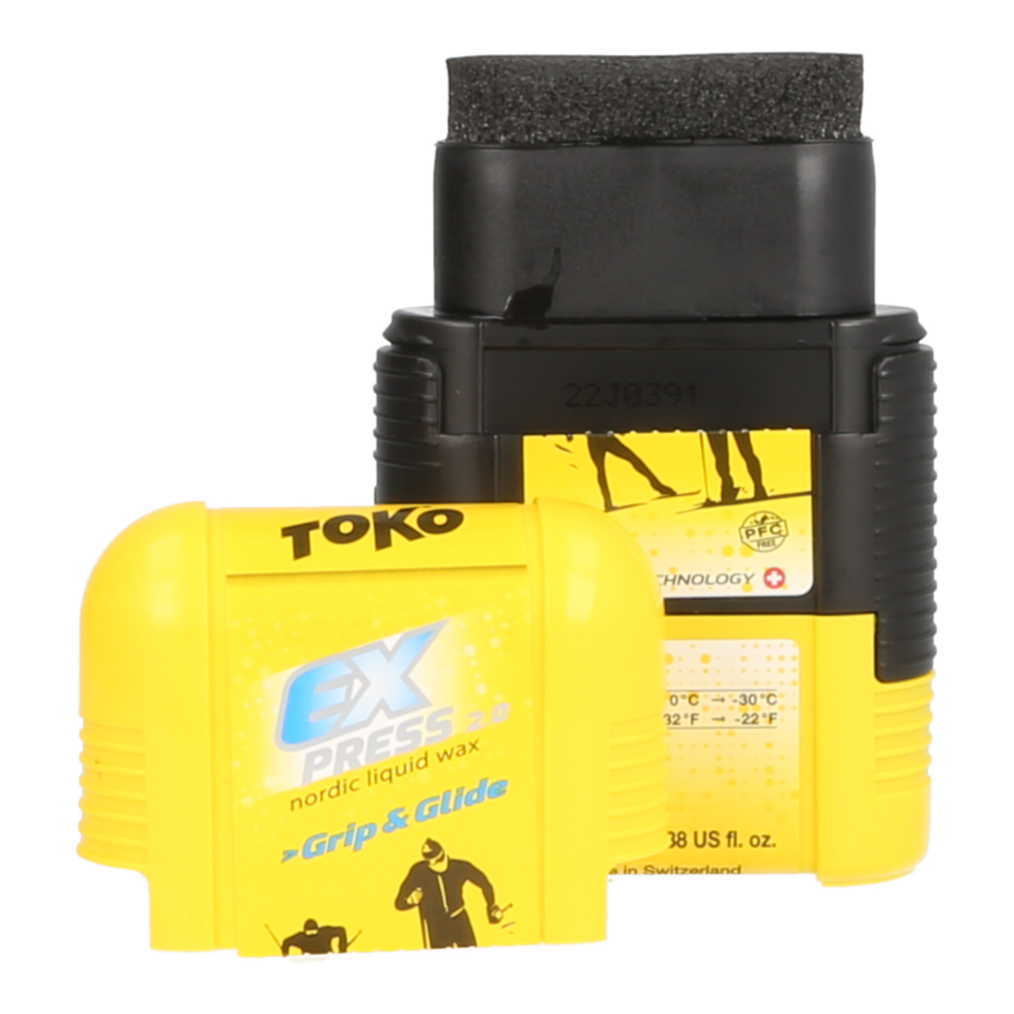 TOKO Schuppen-Ski Flüssigwax 100ml "Express Grip & Glide", Pocket